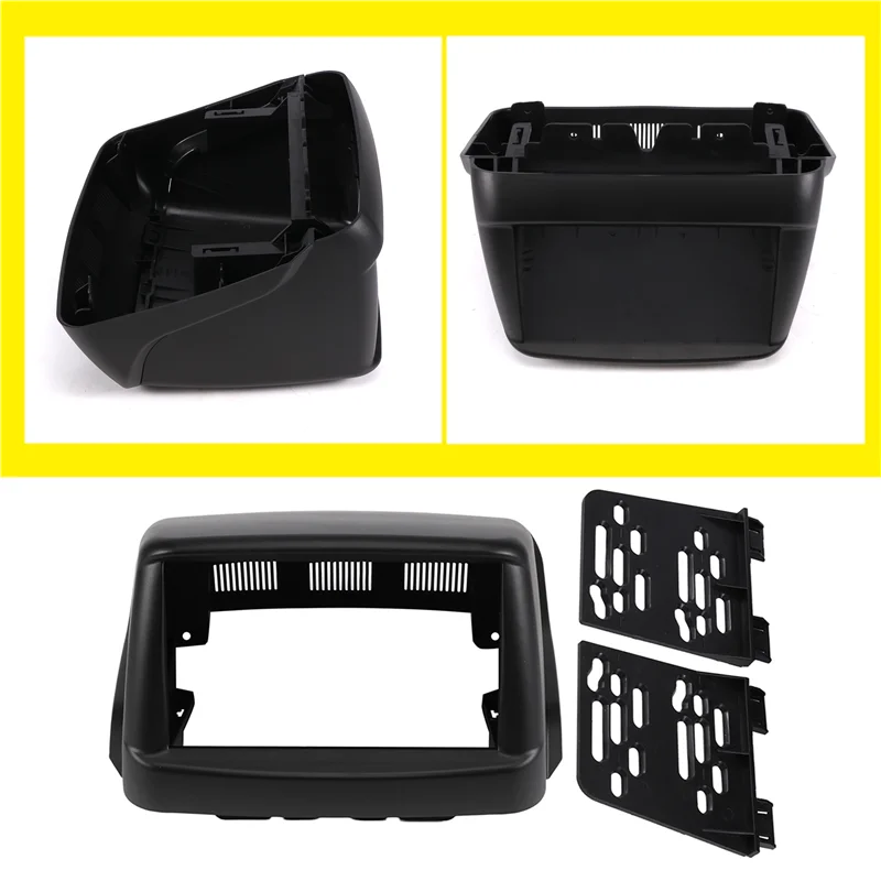 

A03G-2Din Car Stereo Radio DVD Panel Mount Fascia Kit For Fiat Doblo 2002-2017 DVD Refitting Frame Dash Kit