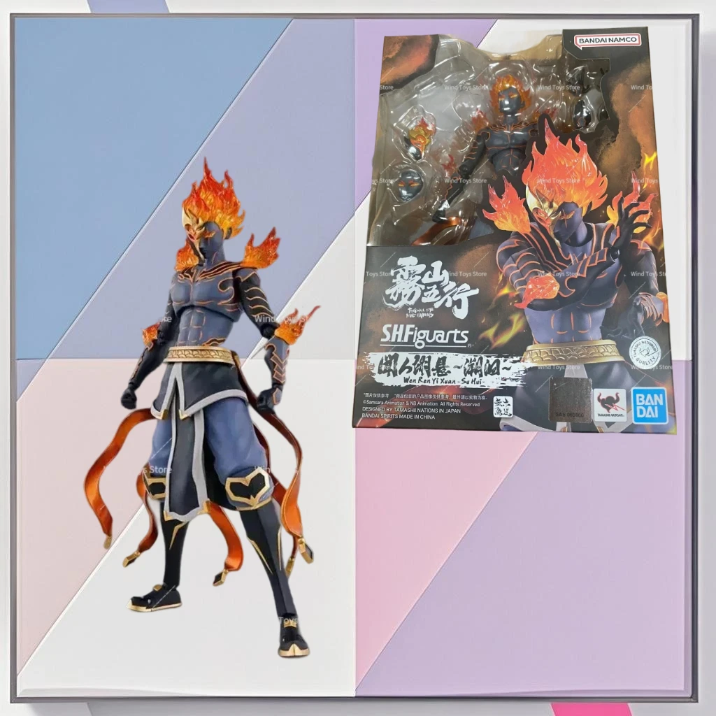 

In Stock Original Bandai S.H.Figuarts SHF Fog Hill of Five Elements Wen Ren Yi Xuan Su Hui Anime Action Collection Figures Model