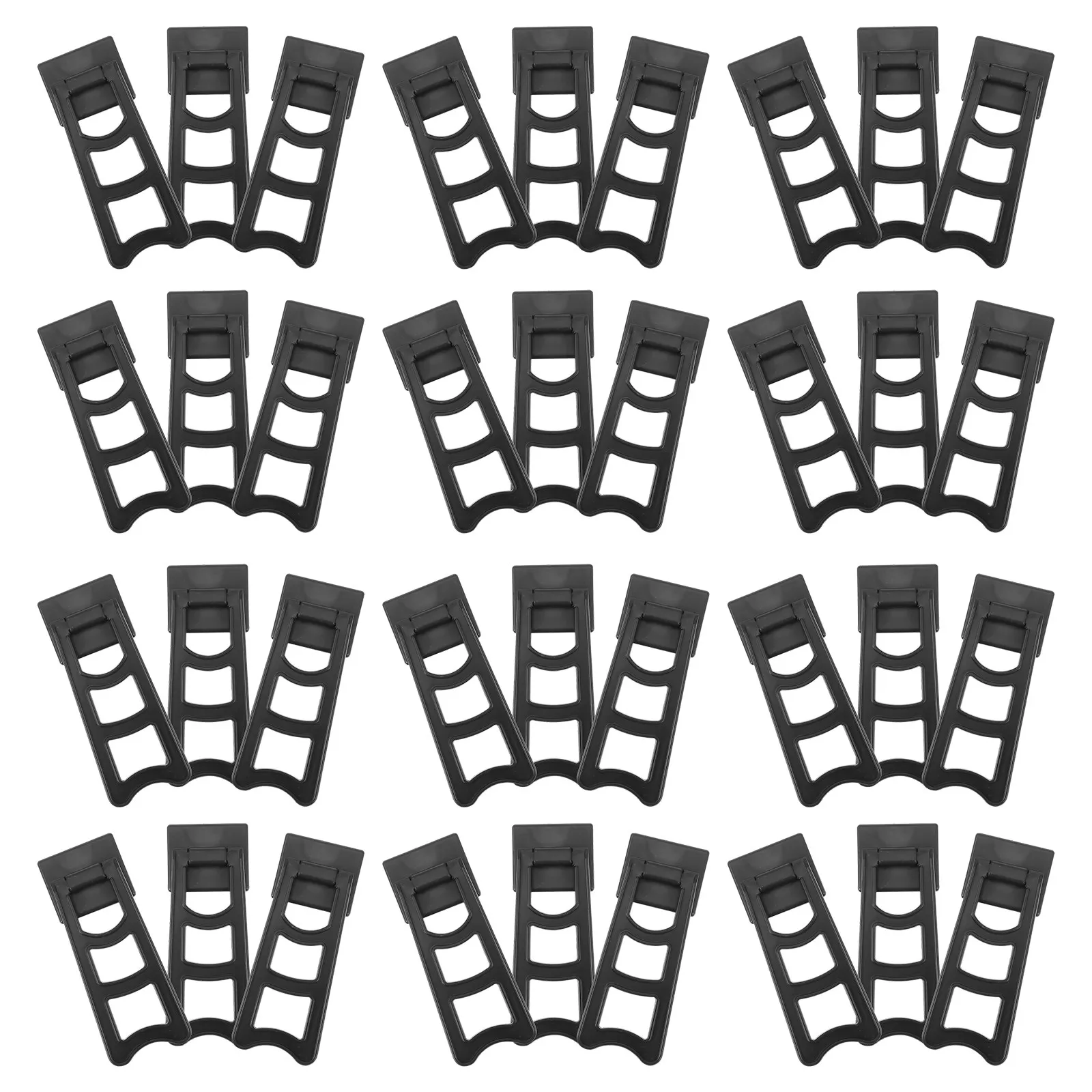 Black Trapezoid Photo Frame Display Stands For Desktop Home Decor_voghion.com