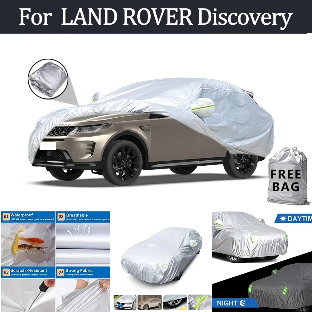 

For LAND ROVER Discovery Car Cover Outdoor Protection Covers Snow Sunshade Waterproof Dustproof Exterior UV Car Accessories
