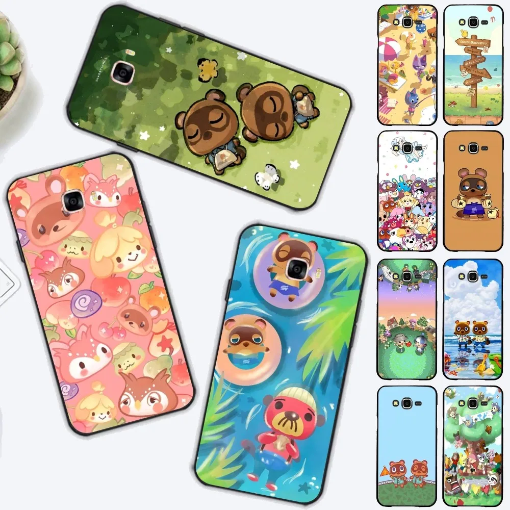 Funda de teléfono A-Animal C-Crossing para Samsung J 7 plus 7core J7 neo J6 plus prime J6 J4 J5