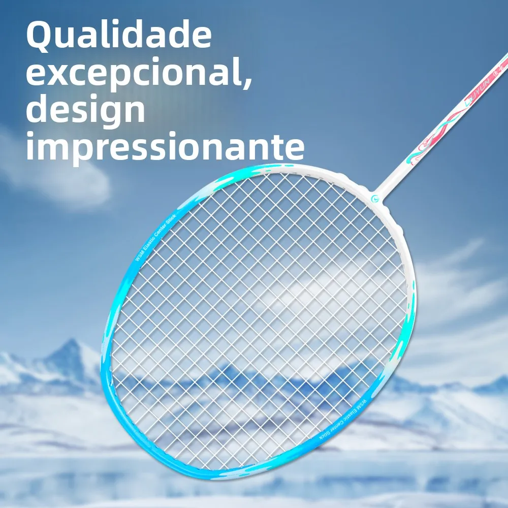 aolerui-badminton-racket-single-carbon-fiber-high-elastic-ultra-light-family-pair-student-entertainment-training-racket