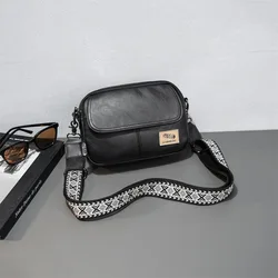 Leather Men Shoulder Bags Retro Man Side Bag Fashion Male Crossbody Bags