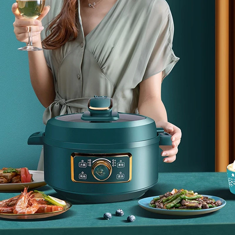 Electric pressure cooker household 3 liters multi-functional high pressure automatic cooking rice and soup electric hot pot
