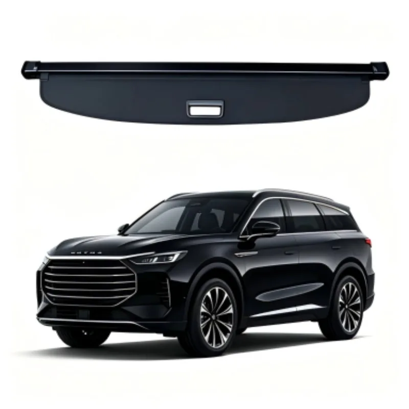 Cargo Cover Trunk Privacy Shade Rear Security Partition Anti-Theft Shield Organizer for Jetour Shanhai L7