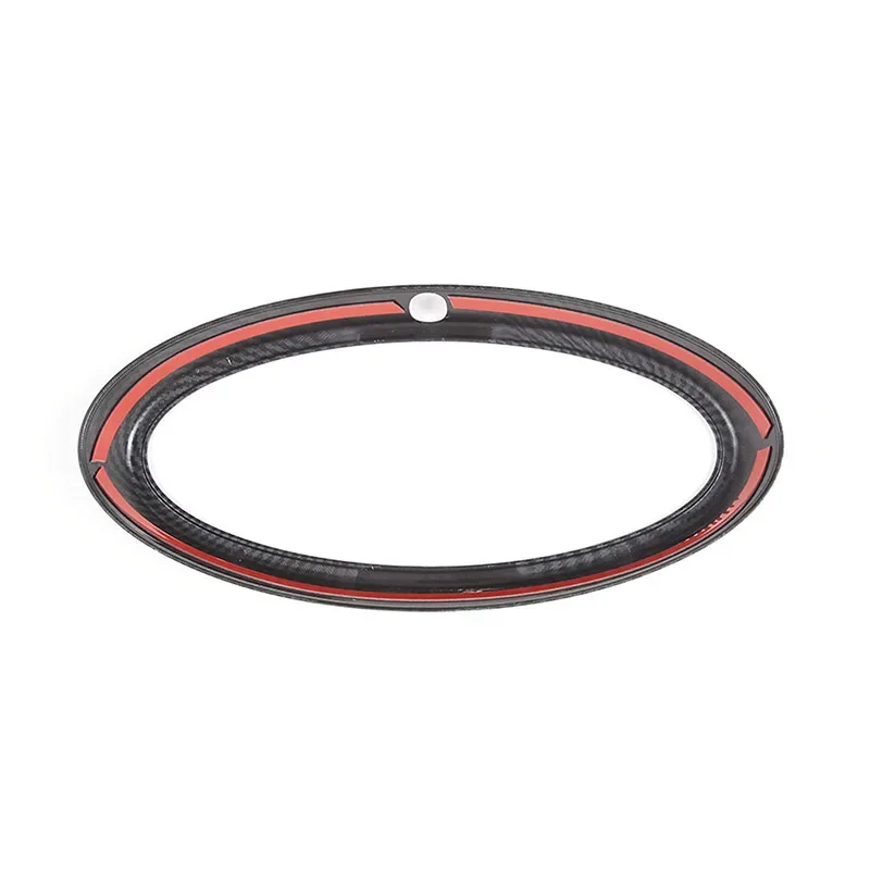 For Ford Ranger Wildtrak T9 2023 2024 ABS Carbon Fiber Car Exterior Tailgate Emblem Logo Frame Cover Trim Decoration Accessories image 5