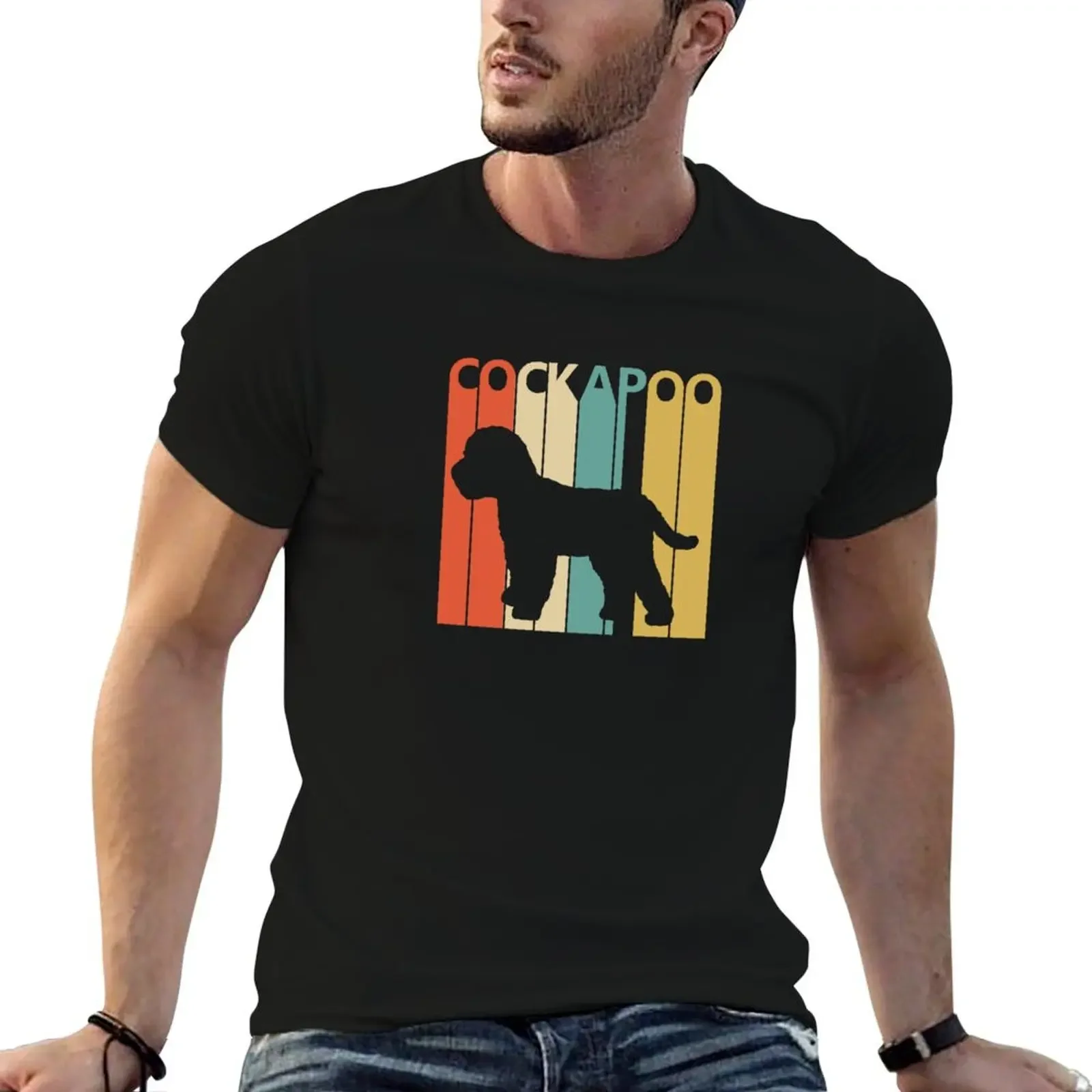 

1980s Cockapoo Dog owner Gift T-Shirt anime clothes Funny t-shirts mens plain t shirts