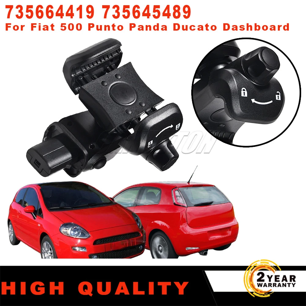 

For Fiat 500 Punto Panda Ducato New 1Pc Dashboard Phone Holder Cradle Mobile Phone Holder Smartphone black 735664419 735645489