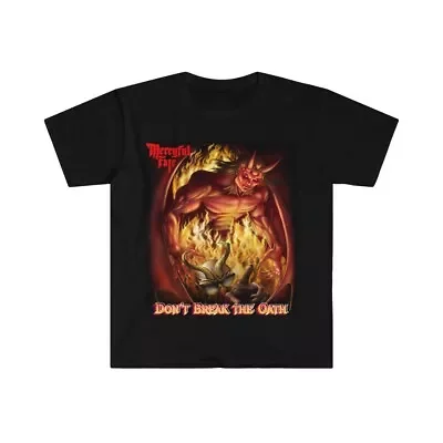 Soft Cotton T-Shirt. King Diamond. Mercyful Fate. Don't Break the Oath