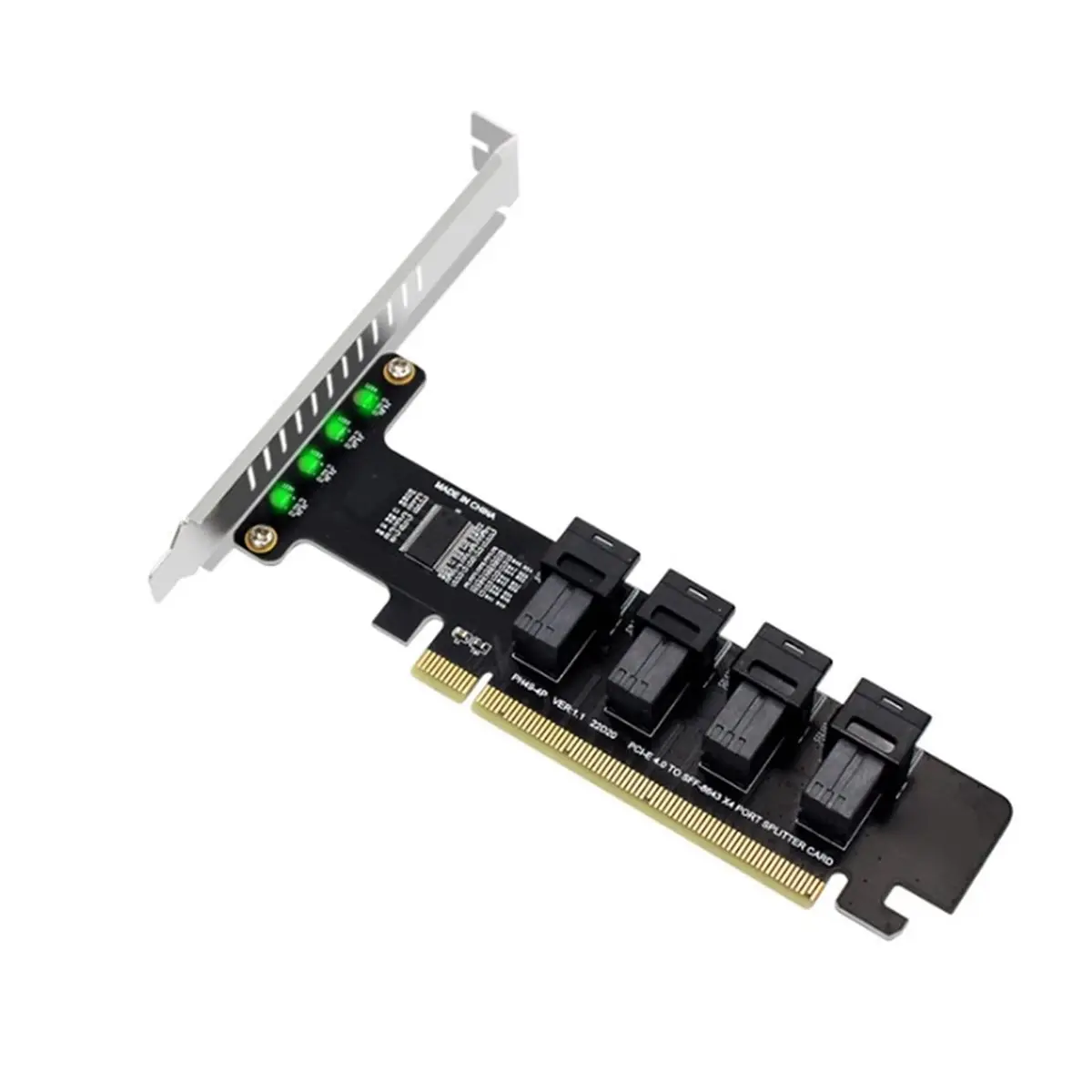 a01r-ph49-pcie-40-x16-to-4-port-u2-expansion-card-supports-x4-x8-x16-motherboard-slots-with-pcie-bifurcation-split-function