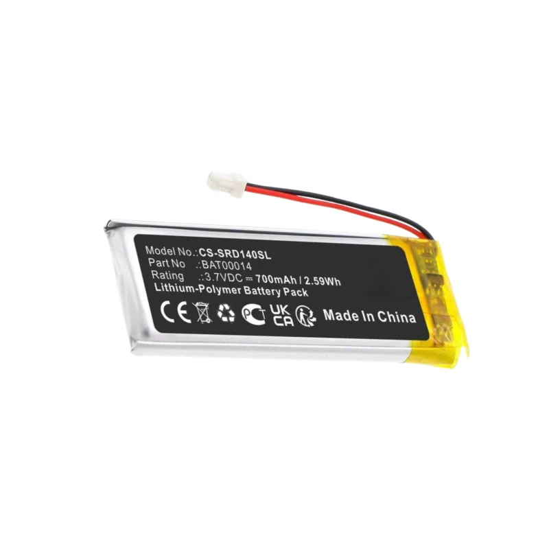 High-Quality BAT00014 700mAh 3.7V Li-Po Battery For Cardo Packtalk Edge Motorcycle Helmet Bluetooth Headset Replacement Battery