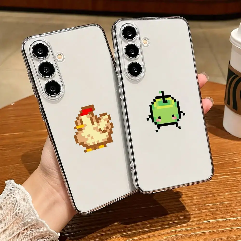 Popular Game S-Stardew Valley Phone Case For SamsungA10,12,20,21S,30,31,40,50,51,52,70,71 Transparent Cover