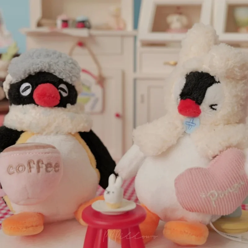 ของเล่นซีรีส์เพนกวินพินกุใหม่ ชุดอยู่บ้าน กระต่ายปิงก้า พวงกุญแจ จี้ห้อยกระเป๋า ของเล่นกอดอุ่นๆ น่ารัก ของขวัญน่ารัก