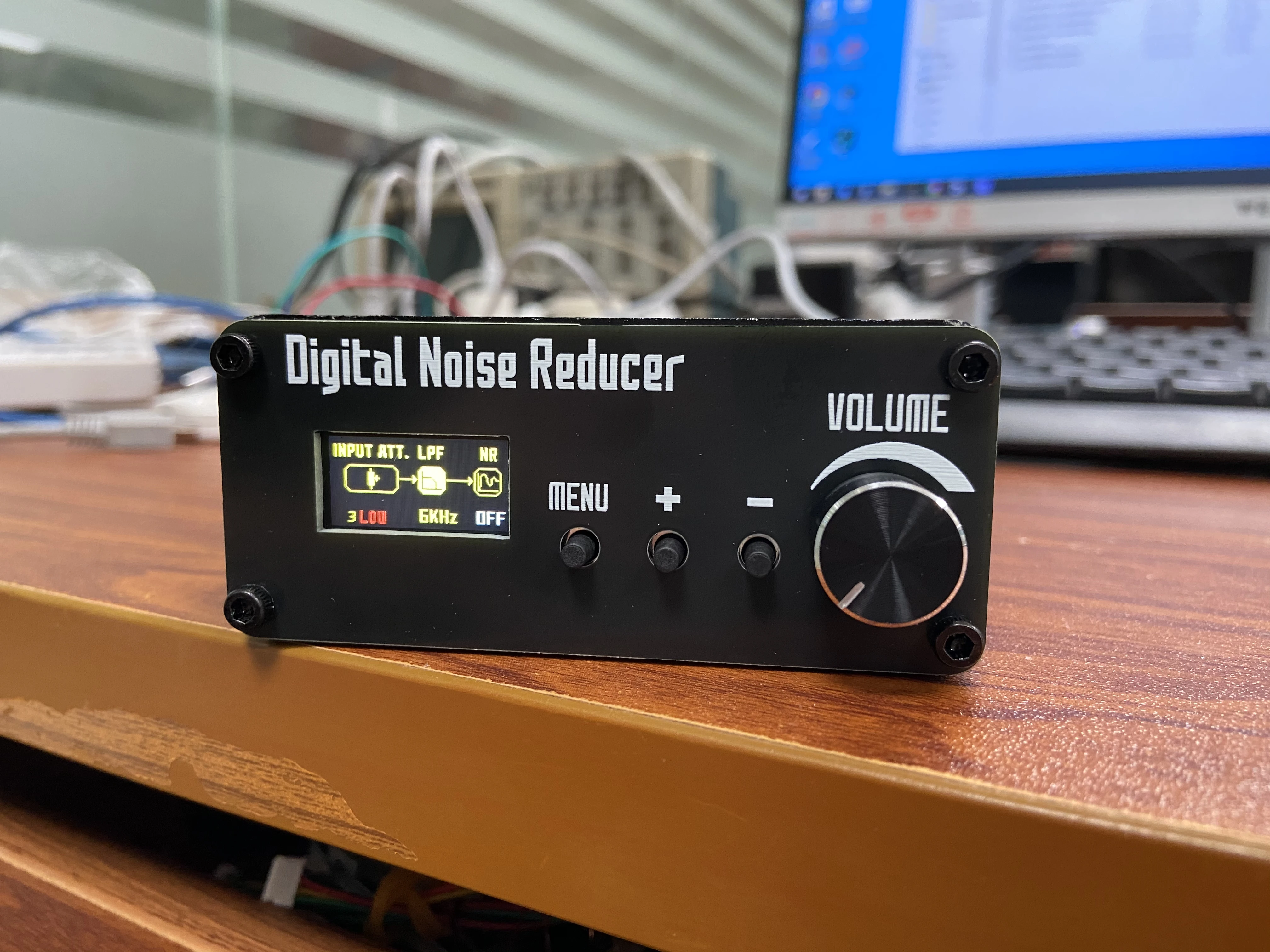Reductor de ruido Digital de señales de Audio NR, filtro de paso bajo (LPF) para Radio HF, Shortave con DSP