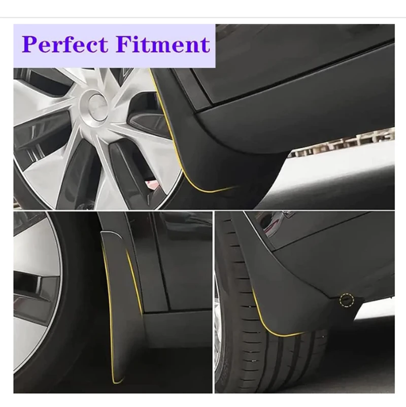 

4pcs/set Car Mud Guards For Genesis GV70 2022 2023 2024 Mudguards Splash Guards Mud Flaps Mudflaps Tire Mud Fenders Accessories