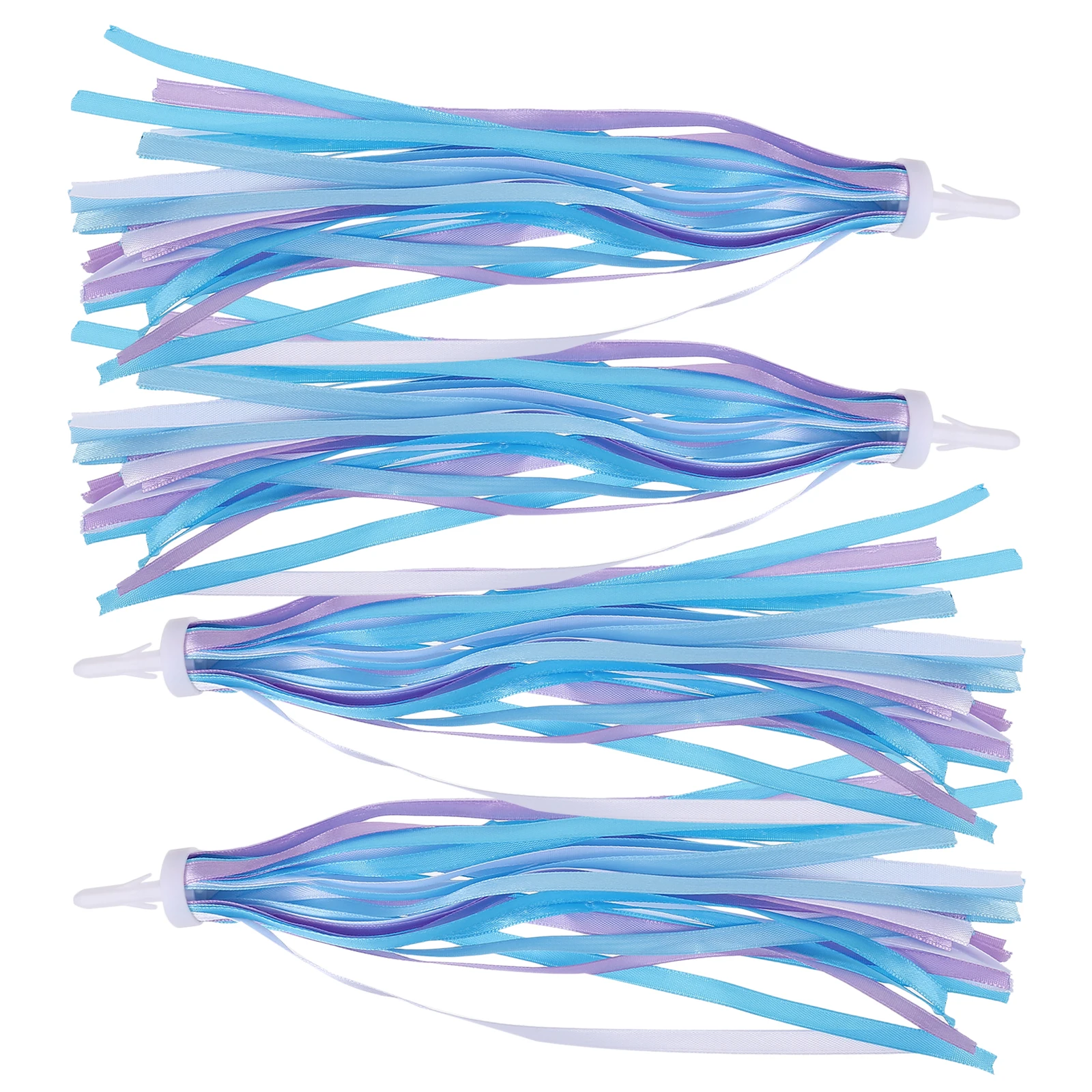 

2 Pairs Bike H Tassels Streamers Fringe Ribbons Decor Scooter Accessories PP PET Material Smooth Durable Riding Fun