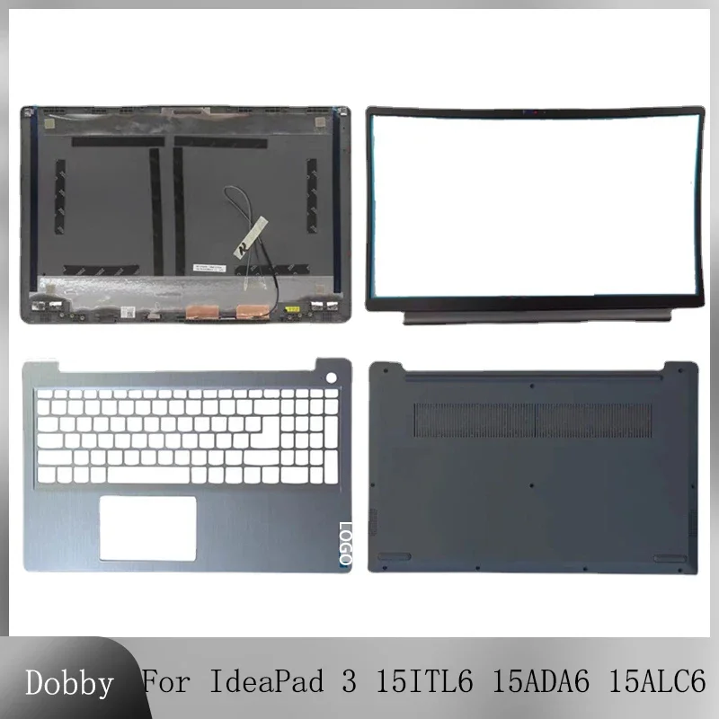 

New for Lenovo IdeaPad 3 15ITL6 15ADA6 15ALC6 15ABA6 2021 Laptop LCD Back Cover Front Bezel Palmrest Bottom Cover Replace Case