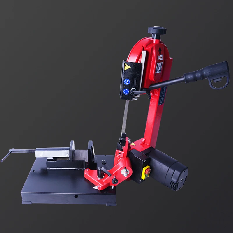 

Multifunctional Band Saw Horizontal Band Cutting Machine Electric Sawing Machine 45°-90° Metal Cutting 220V
