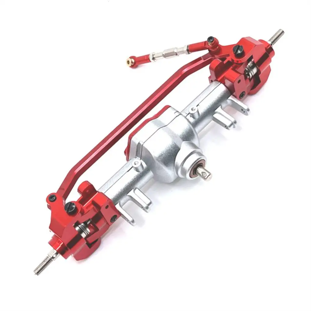 

RCGOFOLLOW Aluminum Alloy Better Stability Front Axle For 1 12 Rc Front Axle MN MN128 MN86 G500 RC Car Part RC Car