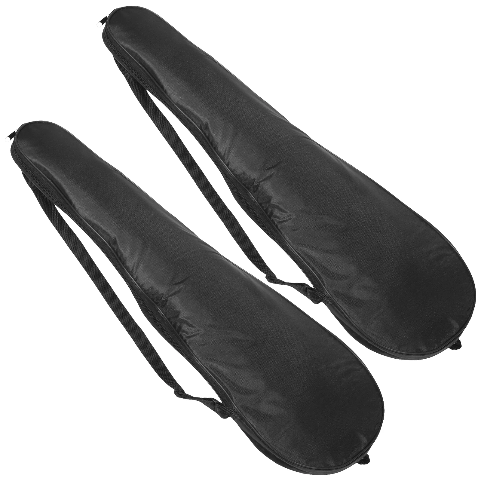 

2 Pcs Racket Badminton Bag Sports Equipment Cover Black Polyester Stick Storage