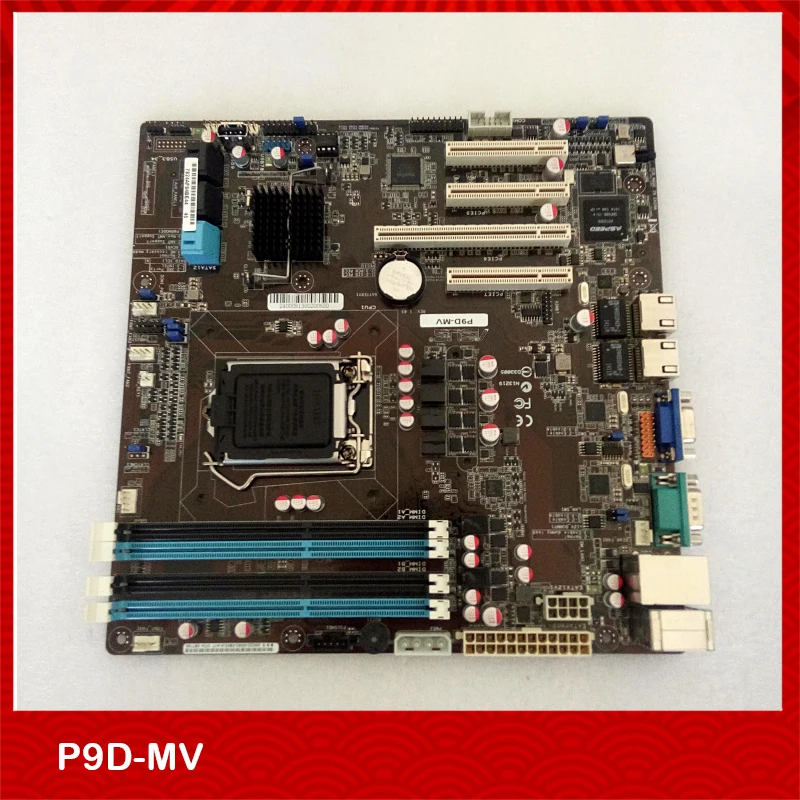 Original Server Motherboard For ASUS P9D-MV P9D MV C222 Support Remote Management Service Good Quality