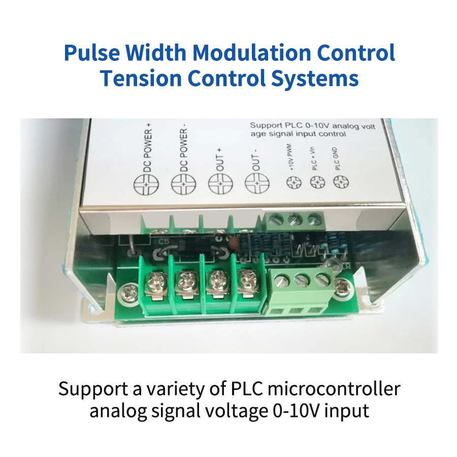 Imagem -06 - Regulador do Motor dc Suporta Sinal Analógico Plc Single-chip Regulação de Velocidade Regulação de Velocidade Pwm 010v