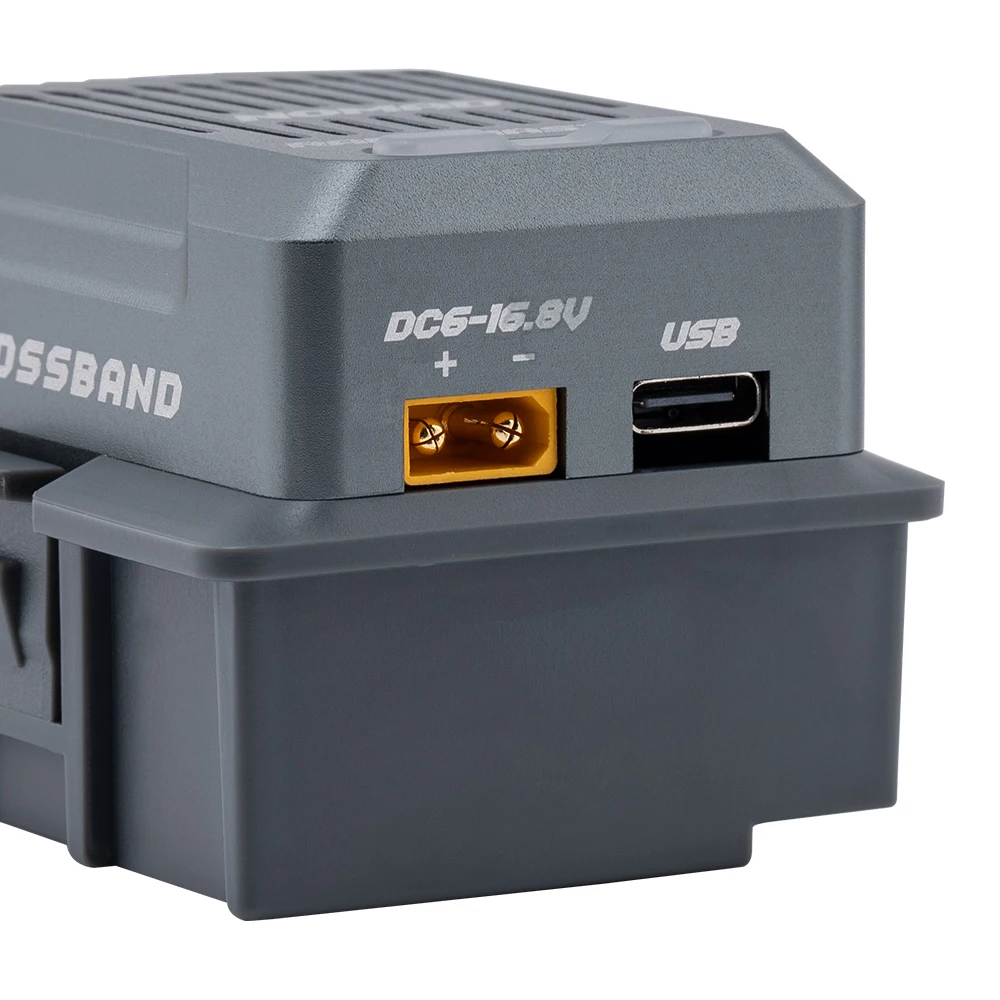 Radiomaster Nomad ثنائي النطاق الجوزاء Xrossband Expresslrs وحدة المدمج في شريط إضاءة Rgb مع محول وحدة نانو/مايكرو