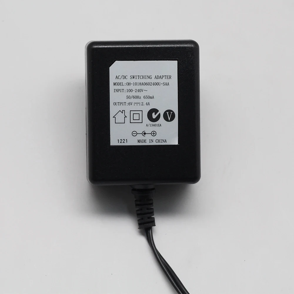 Switching Adapter for PHILIPS OH-1018A0602400U-SAA 6V-2.4A Adapters Supply Charger