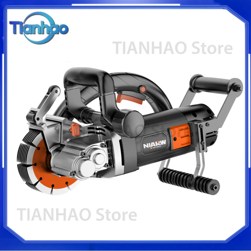 Wall Chaser Cutting Machine for Concrete Automatic Wall Cutting One-Time Forming Dust-Free Hydropower Installation
