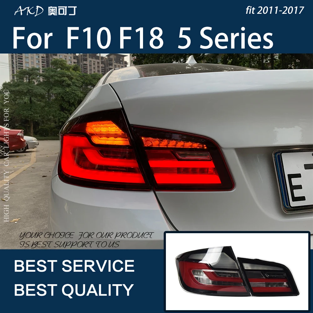 Car Lights For BMW F10 F18 2011-2017 520i 523i 525i 528i 530i 535i 540i M5 LED Auto Taillight Accessories Upgrade G30 G38 Design