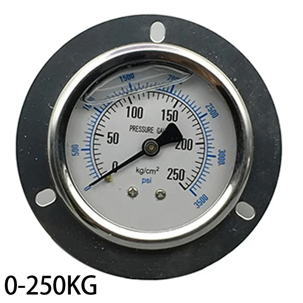

Industrial Pressure Monitoring Axial Edge Gauge Easy Installation Pressure Meter Seismic Pressure Meter Intuitive Operation