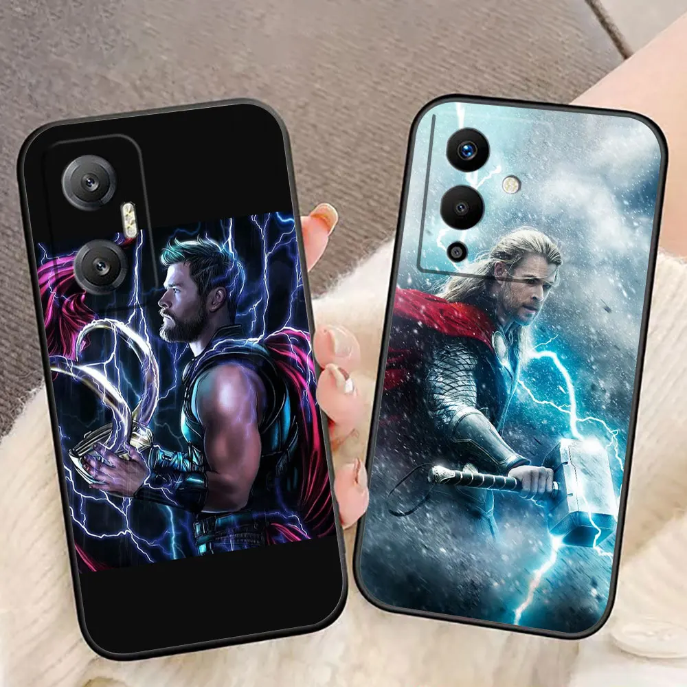 Marvel Hero Thor Phone Case For Infinix NOTE 40 30 12 G96 11 10 VIP PRO HOT 30 30I 20 20S 20I 10 10S 10I 9 PLAY Case Funda Cover