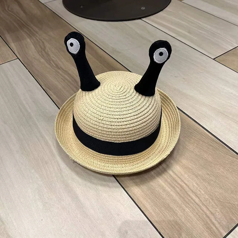 Designer Brand Summer New Funny Adult Children's Funny Cap Cartoon Insect Antennae Sun Visor Hat Men's and Women's Casual Kепка