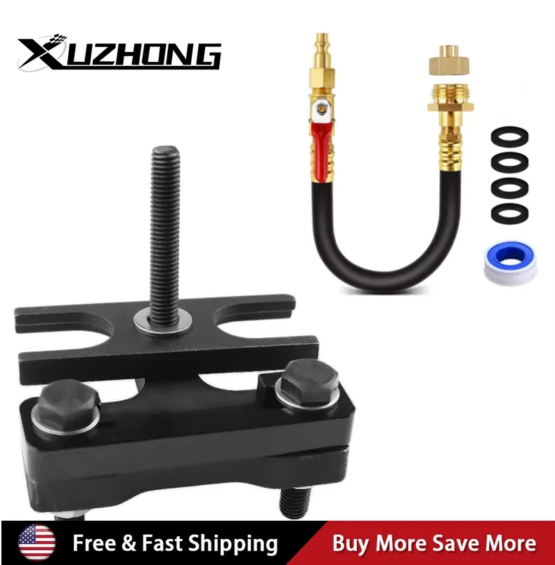 LS LS1 Engine Valve Spring Compressor & Air Valve Holding Hose Tool For GM Chevy
