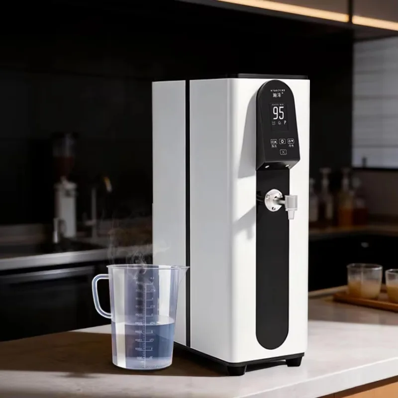 Commercial Step Type Automatic Hot Water Boiler For Coffee Shop Bar Stainless Steel Heating Machine