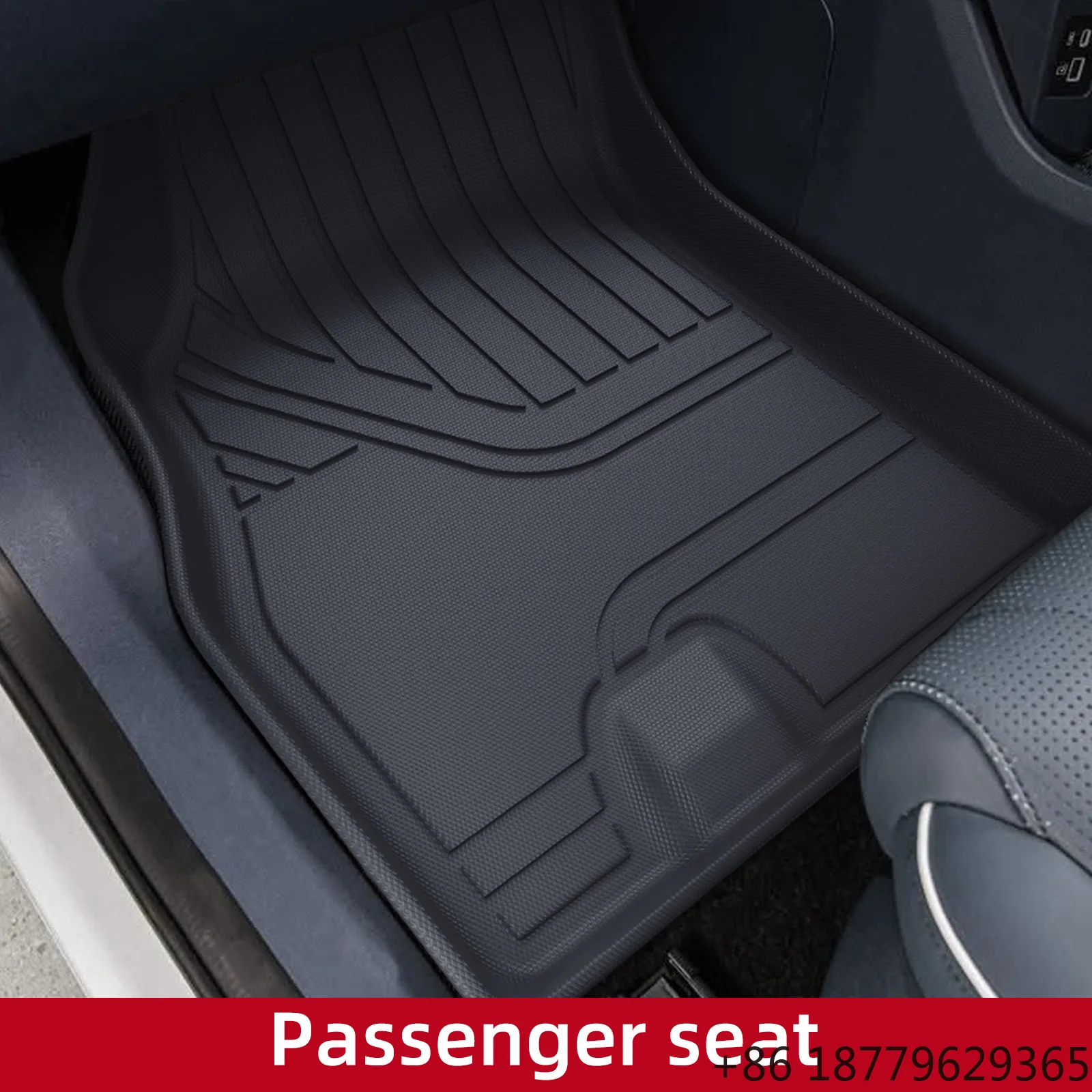 TPE 3D Waterproof Car Floor Mats Foot Pad Right Drive Electric SUV Fitment 2024-2026