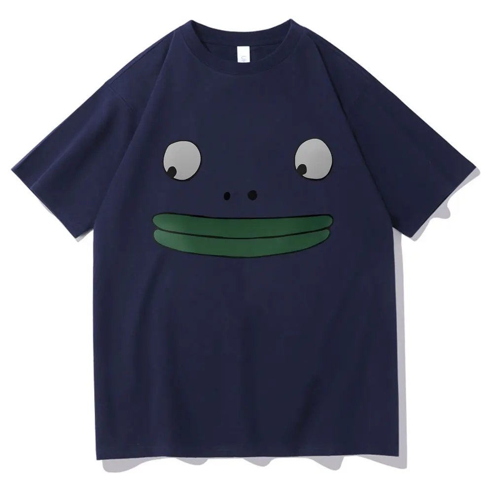 Frog Funny Meme T-shirt Men's Fashion Casual Short Sleeve Male Fashion Oversized O-collar T Shirts Unisex Humor Cosplay Tshirt