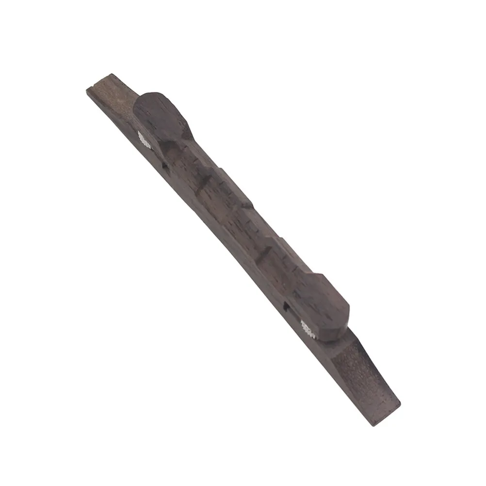 Adjustable Light Brown Rosewood Mandolin Guitar Bridge Height Adjustable Replaceable Musical Instrument Accessory for Mandolin