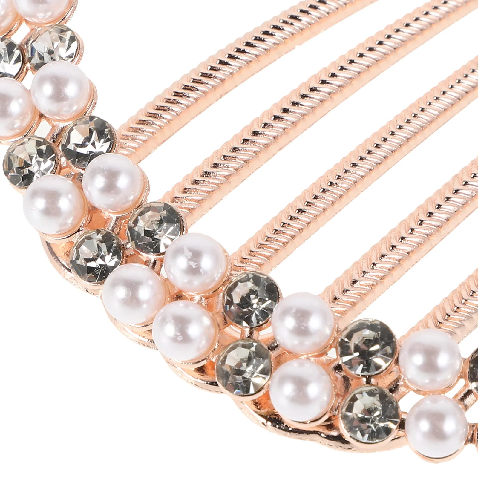 Peigne à cheveux en fausses perles et strass, épingle à cheveux florale élégante pour femmes, couvre-chef de fête de mariage, accessoire Vintage de Style chinois