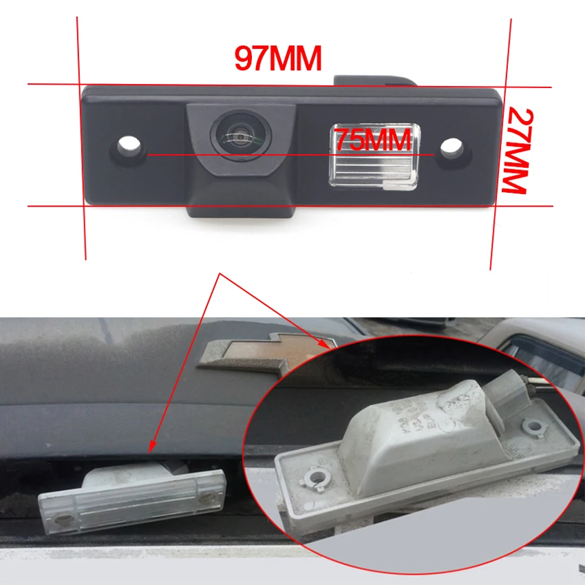 CCD HD Fisheye Rear View Camera For Chevrolet Lacetti Optra Nubira 2002 2003 2004 2005 2006 2007 2008 2009 Car Monitor