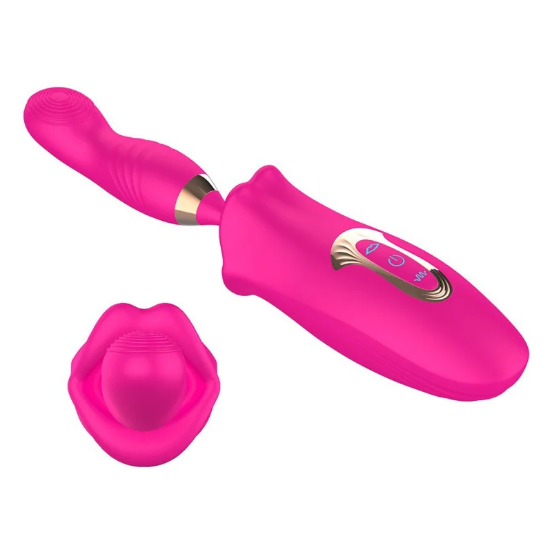 Orena's Kiss Egg2Dual-Head Multi-Function Retractable Vibrator for Adults, Silent and Bite-Resistant