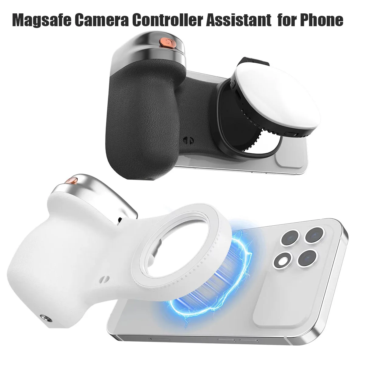 

Беспроводной Bluetooth-пульт дистанционного управления для смартфона с регулируемой подсветкой (три режима) и функцией ручки-держателя для фотосъемки