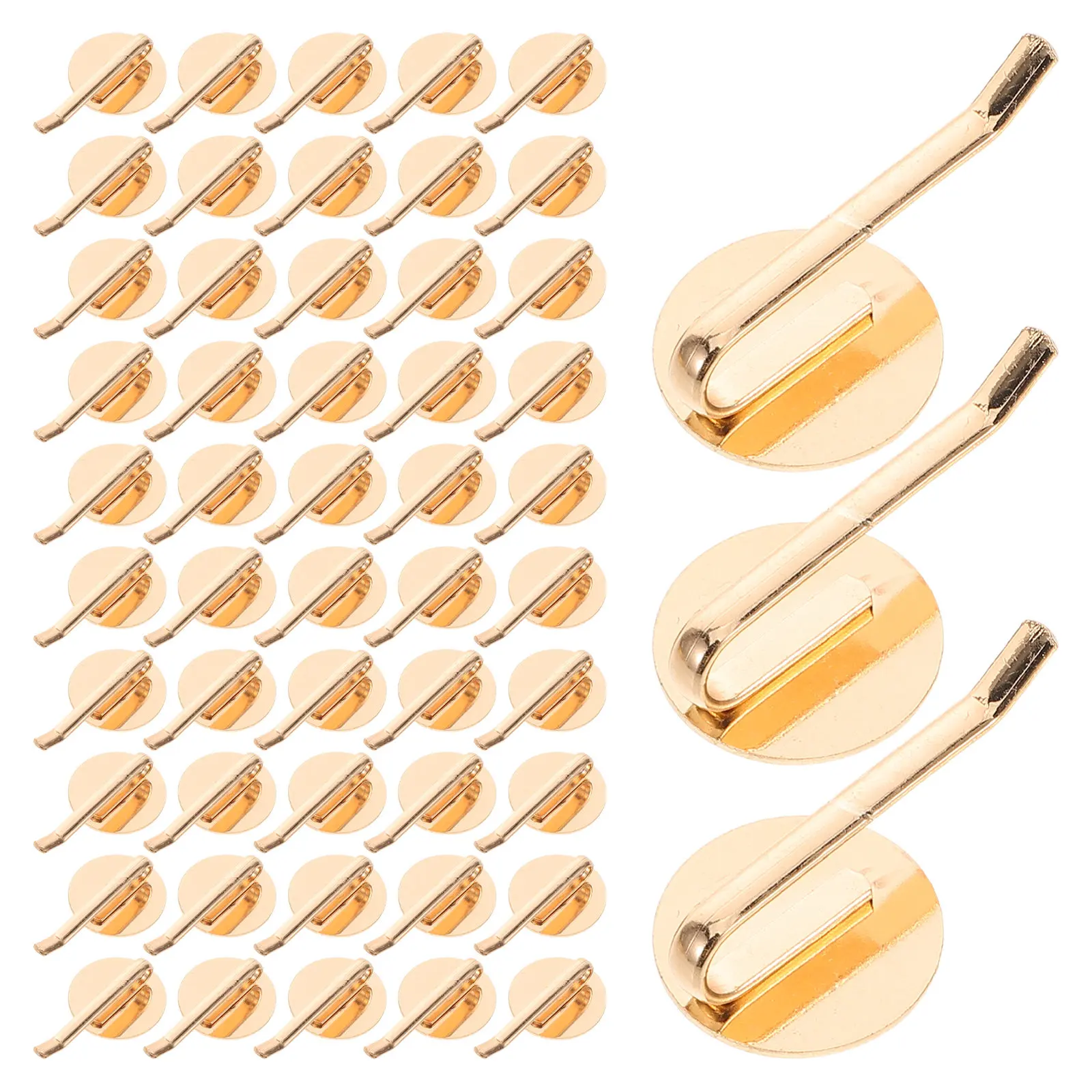 

50Pcs Smooth Iron Hairpins Vintage Design Bun Holders Ponytail Holder DIY Hairpin Accessories Women Hair Styling