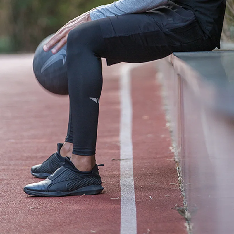 Winter Sports Pants Men's Quick-drying Basketball Tight Compression Leggings Sports Outdoor Fitness Trousers