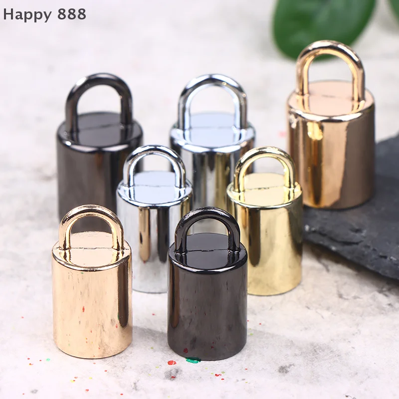 Ten Pieces Of 12/14 Mm Metal Buckles For Bag Straps, Tassel Caps, And Cord Lock Clasps - DIY Hardware Accessories