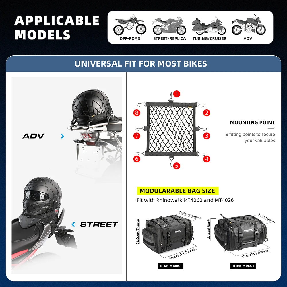 Rhinowalk Motorradhelm-Netzbeu – Motorcycle Gear Wall Mount Bewertung und Preis