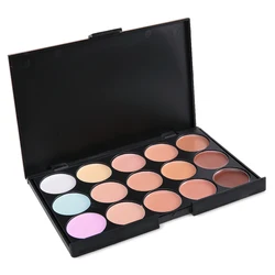 POPFEEL 15-Shade Concealer Palette, Correcting Conceale, Dark Circles, Acne Scars,Brightening Face Makeup Available in 3 shades