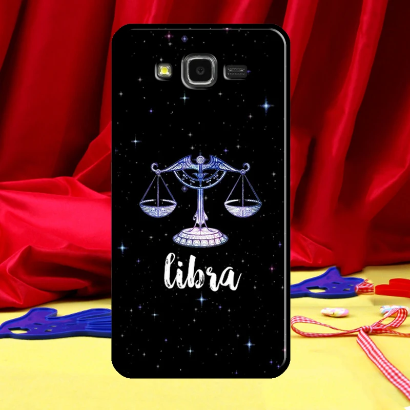 Zodiac Libra Balance Phone Case For Samsung Galaxy J3 J5 J7 2017 J1 A3 A5 2016 J6 J4 Plus J8 A6 A7 A8 A9 2018