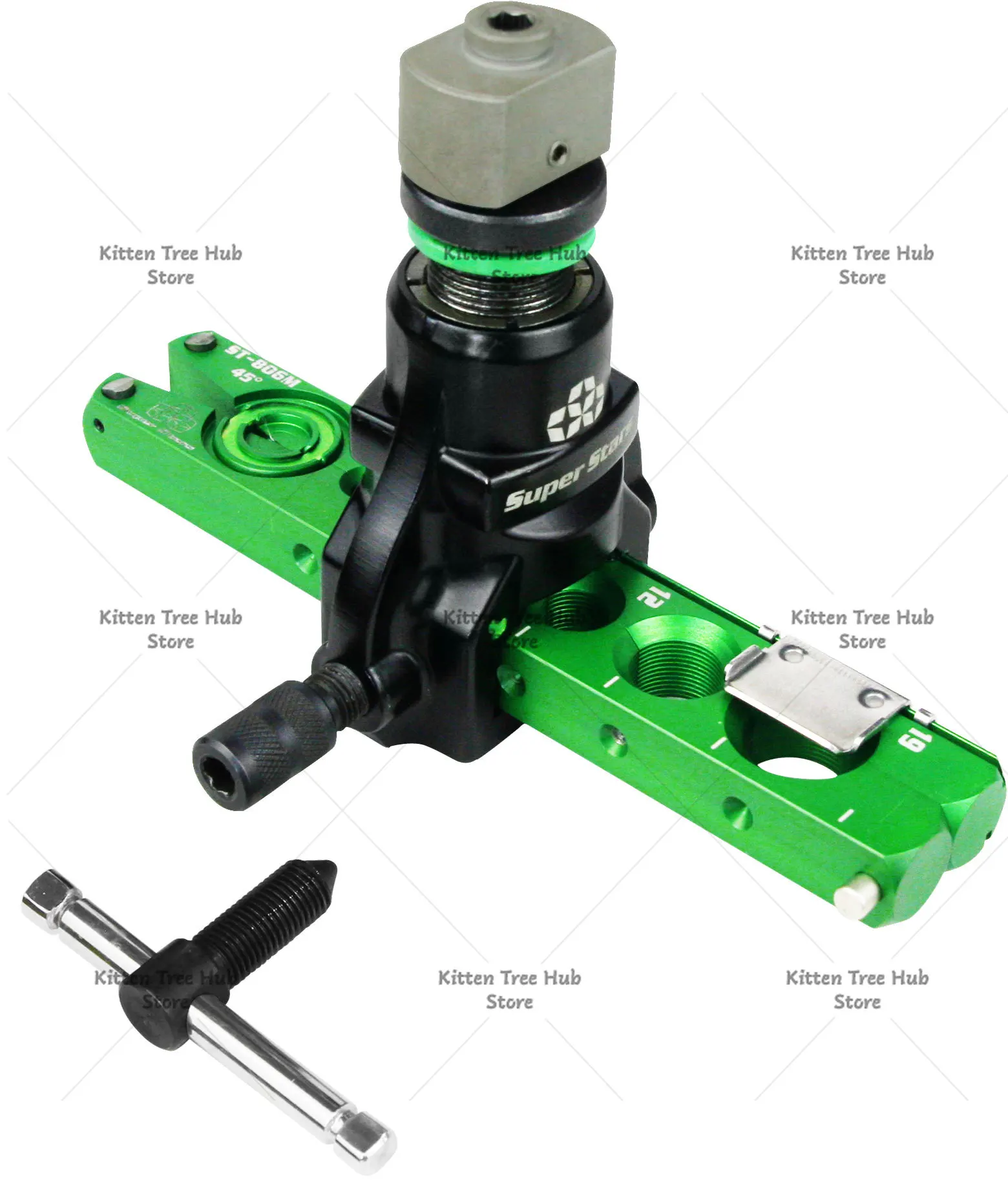 RATCHET ECCENTRIC CONE TYPE FLARING TOOL