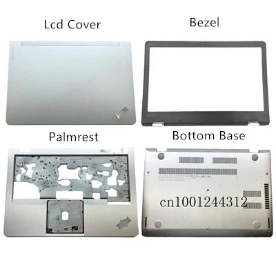 

Orig New For 13 New S2 LCD Rear Top Lid Back Cover/ LCD Bezel /Palmrest/Bottom Base 01AV616 37PS8LCLV00 silver